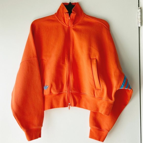 Adidas Adicolor Neuclassics Track Jacket in Orange - Picture 2 of 8